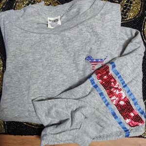 Victoria's Secret Sequin 4th of July Longsleeve